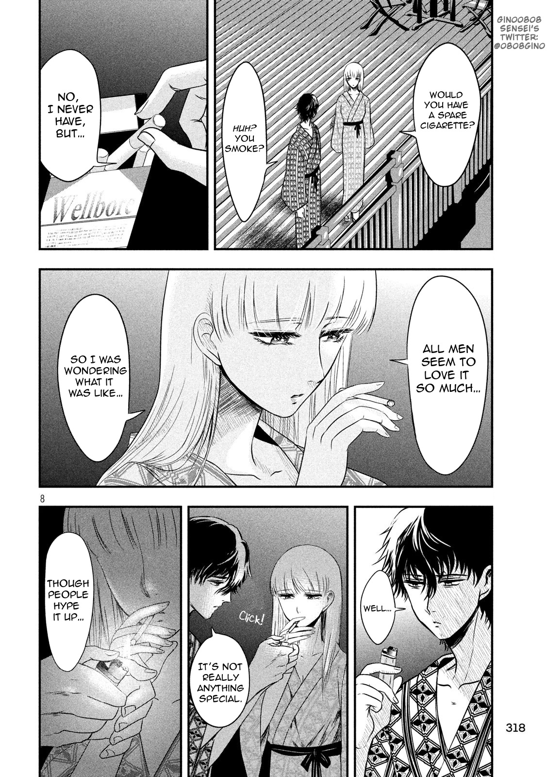 Eating Crab with a Yukionna Chapter 9 page 8 - Chapter 9: Waves in the Moonlight