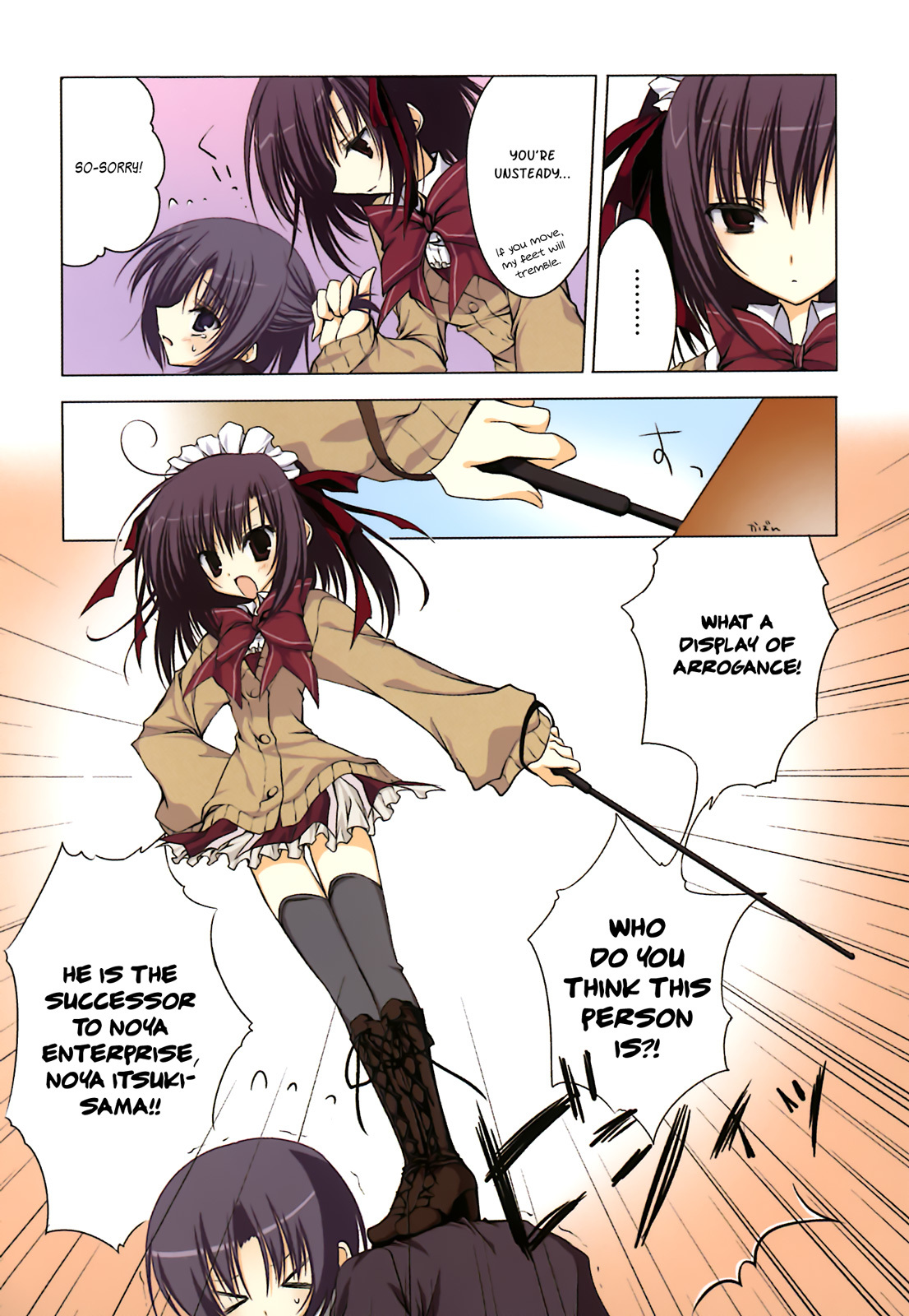 Ebiten Chapter 5 page 8 - Chapter 5: Maid Attack☆