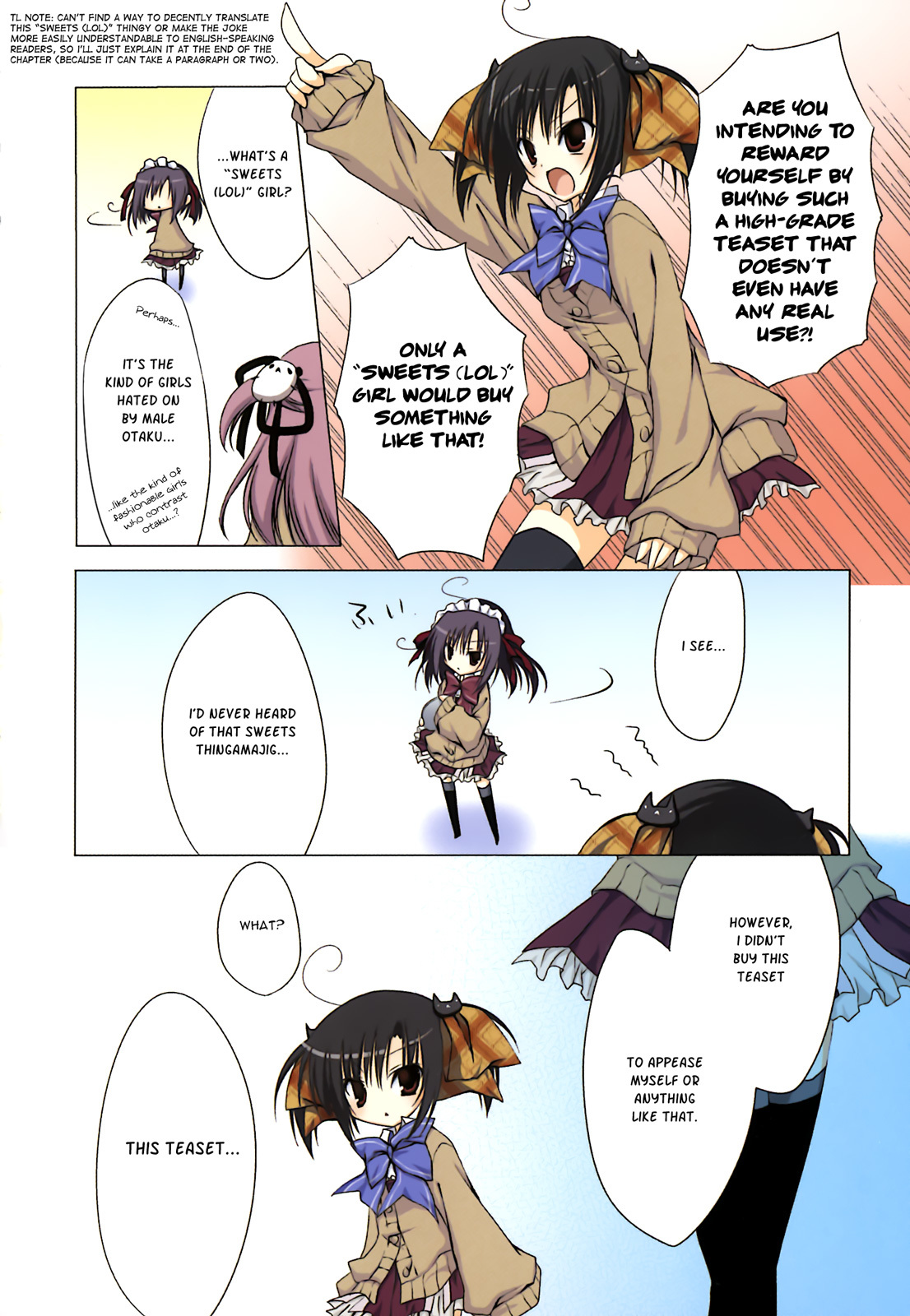 Ebiten Chapter 7 page 9 - Chapter 7: Umaibou and Tea Set