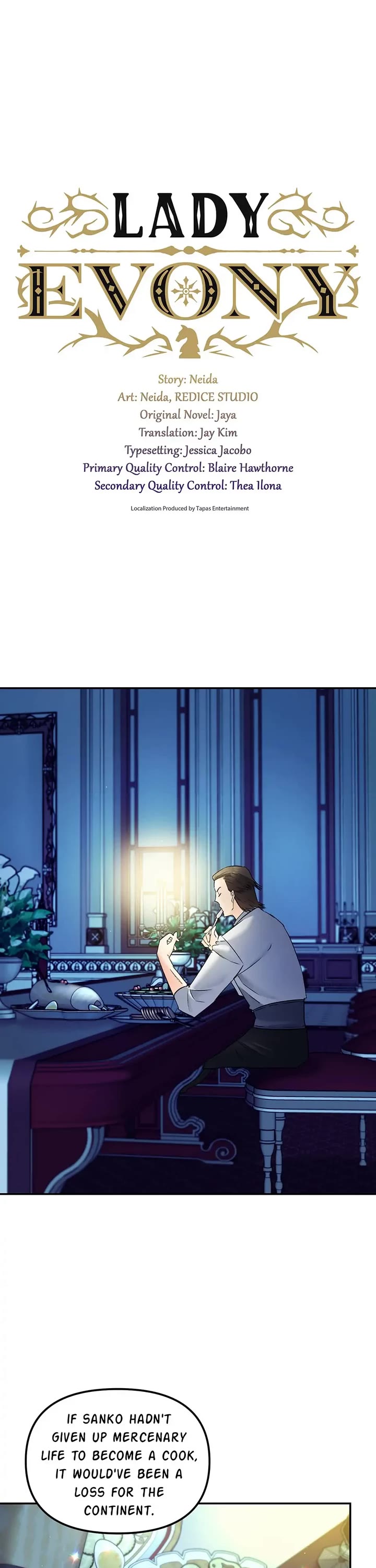 Ebony Chapter 108 page 1 - Chapter 108: Tiptoes 'neath the Night Skies