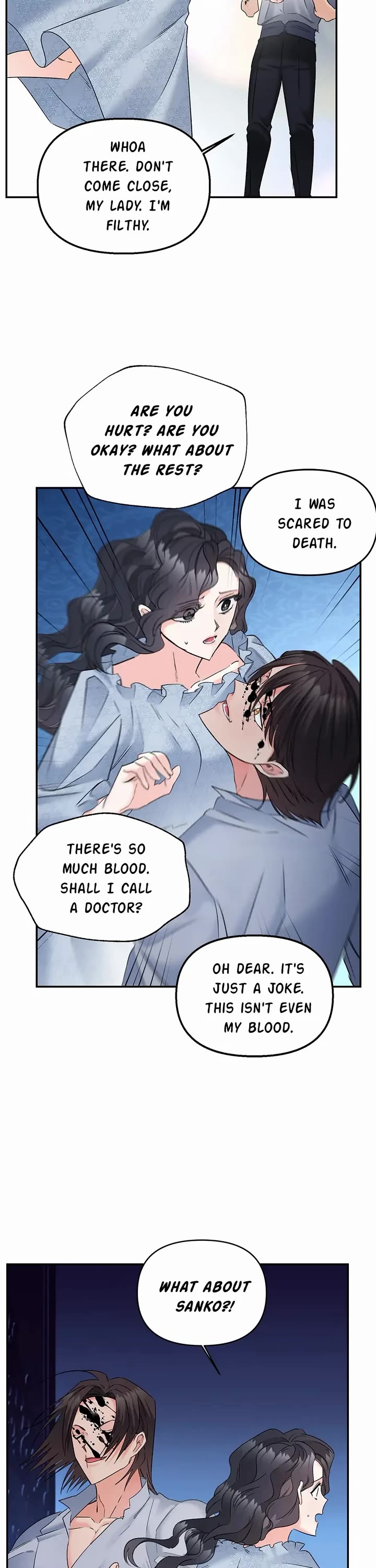 Ebony Chapter 108 page 23 - Chapter 108: Tiptoes 'neath the Night Skies