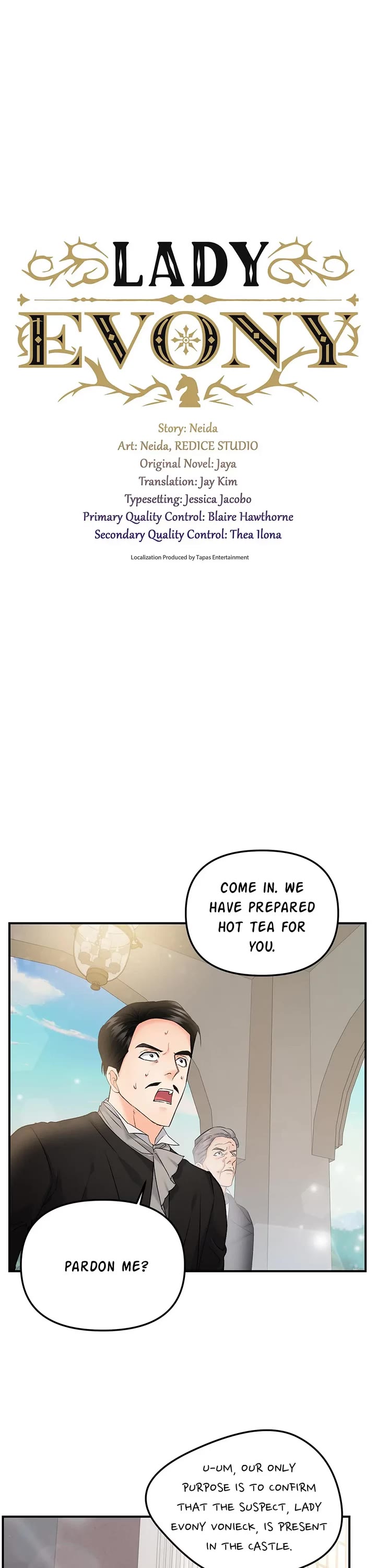 Ebony Chapter 117 page 1 - Chapter 117: Then Comes the Investigations