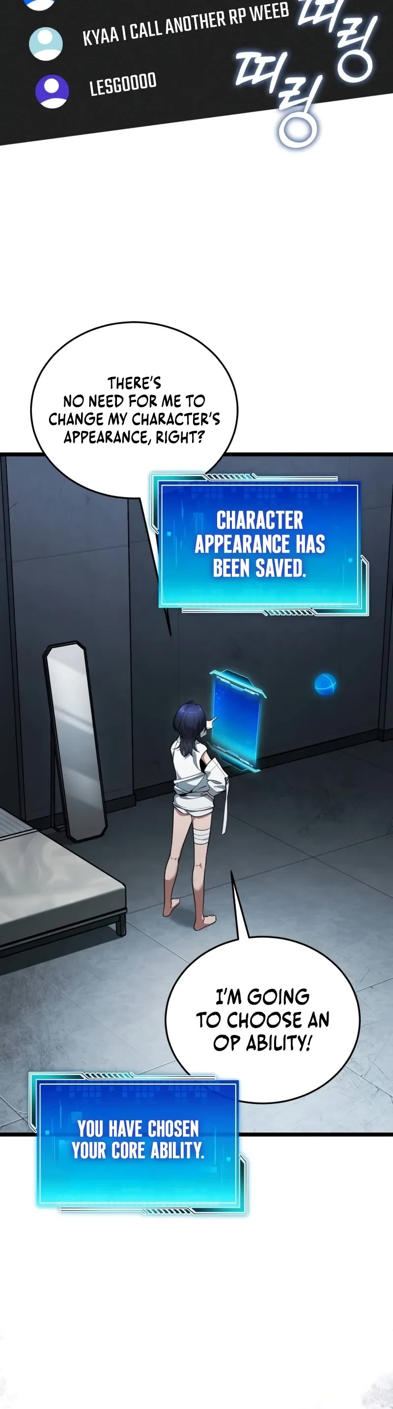 Echoes of the Reverse Planet Chapter 2 page 54 - Chapter 2: First Tutorial