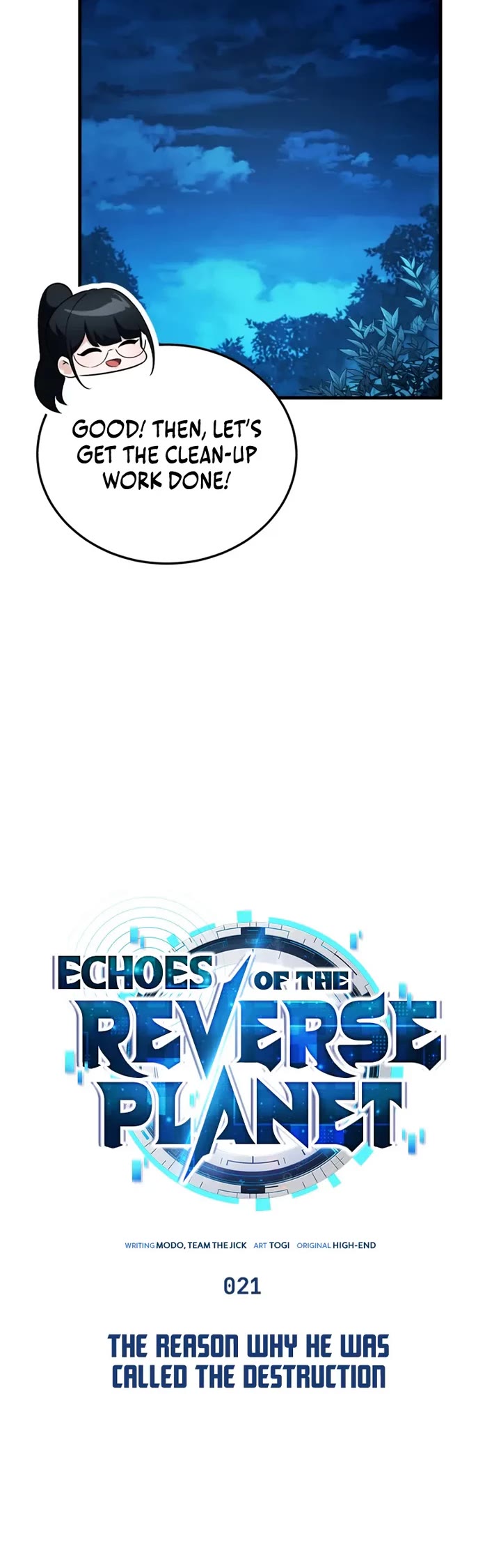 Echoes of the Reverse Planet Chapter 21 page 30 - Chapter 21: The reason why he was called the Destruction