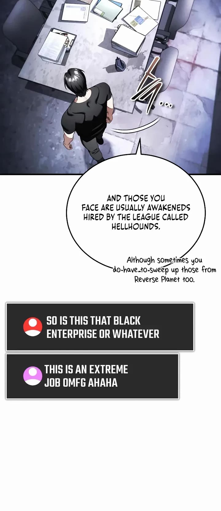 Echoes of the Reverse Planet Chapter 28 page 27 - Chapter 28: Black Ops