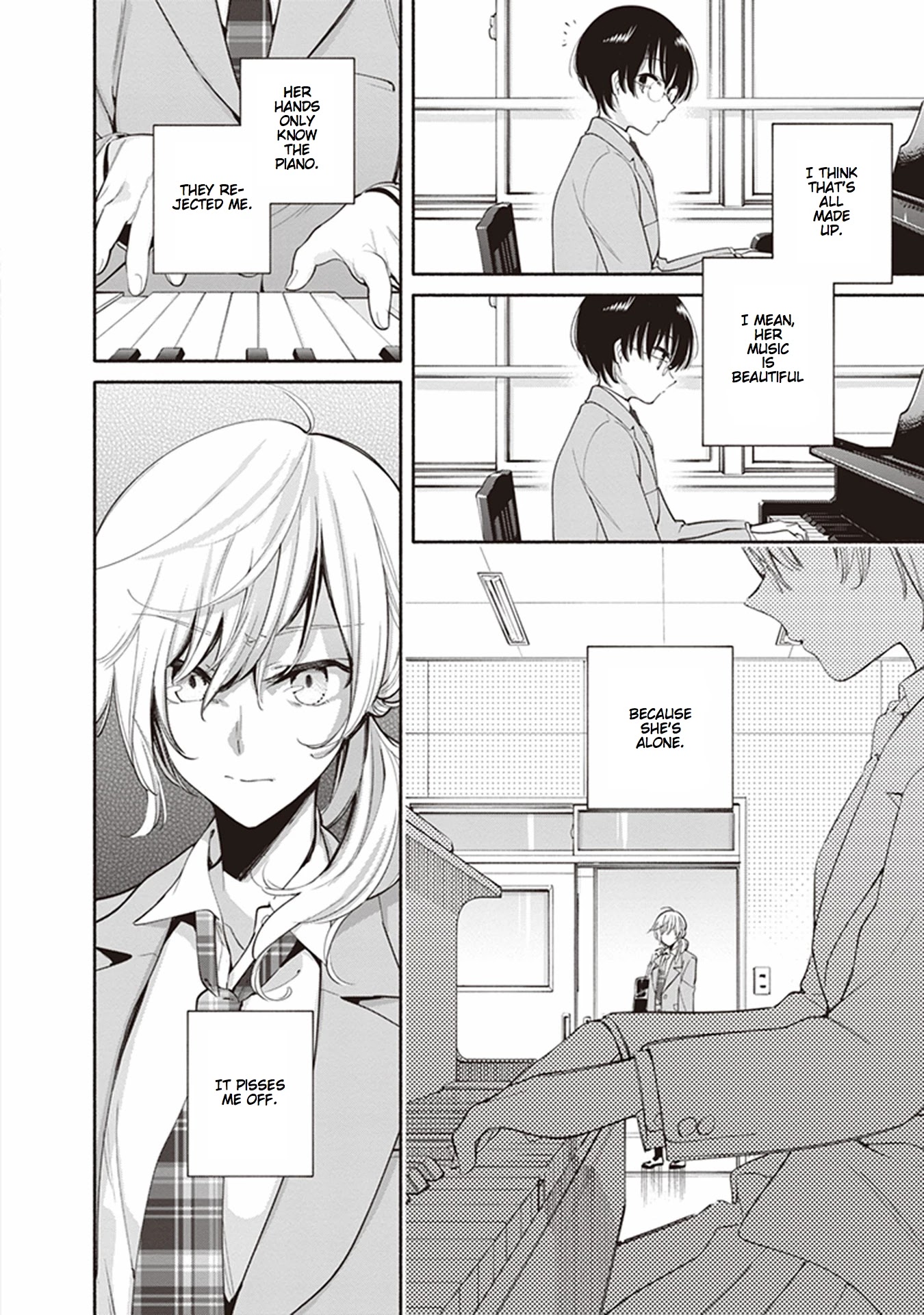 Eclair - Anata ni Hibiku Yuri Anthology Chapter 1.1 page 2 - Vol.1 Chapter 1: Happiness in the Shape of a Scar