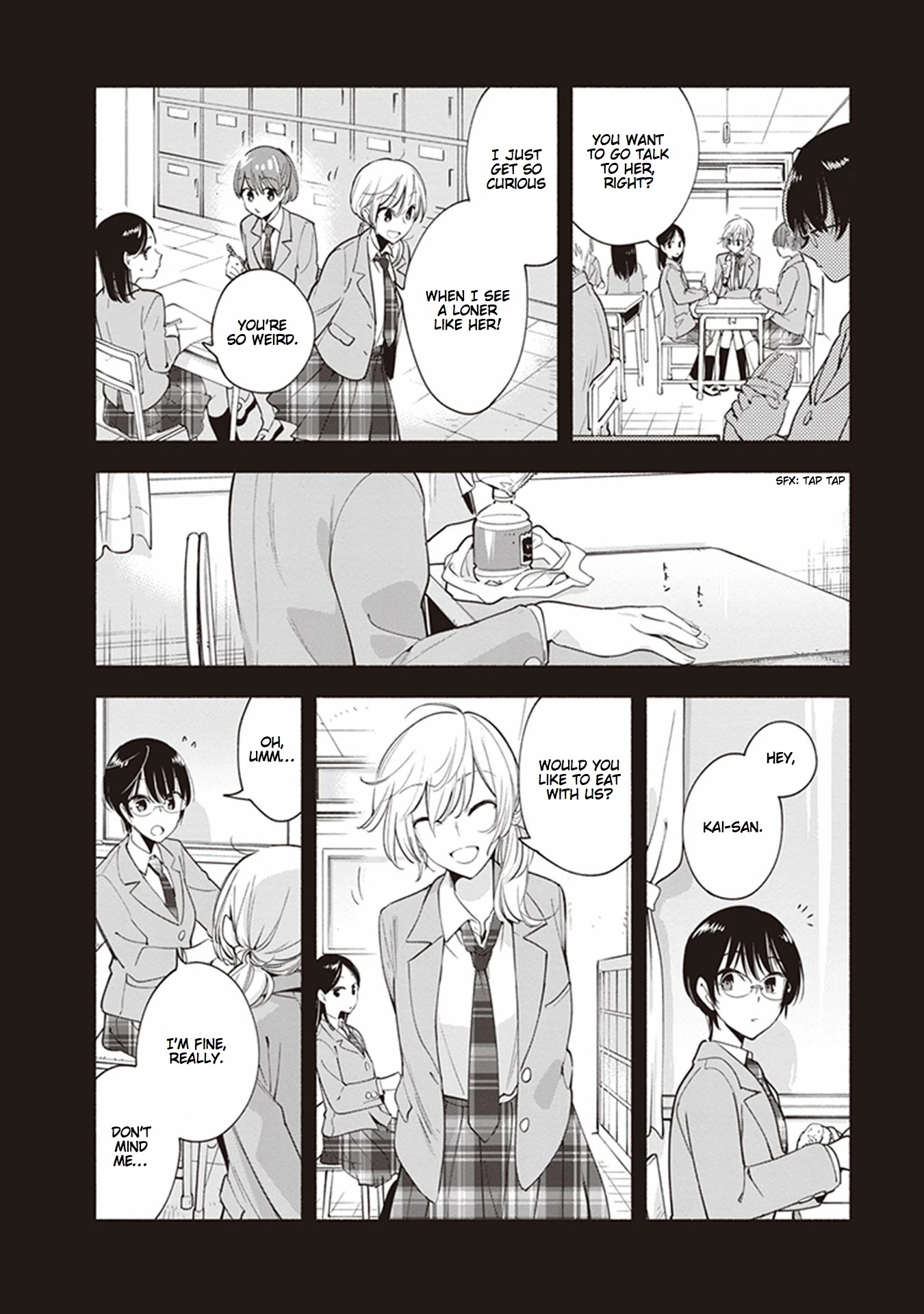 Eclair - Anata ni Hibiku Yuri Anthology Chapter 1.1 page 4 - Vol.1 Chapter 1: Happiness in the Shape of a Scar