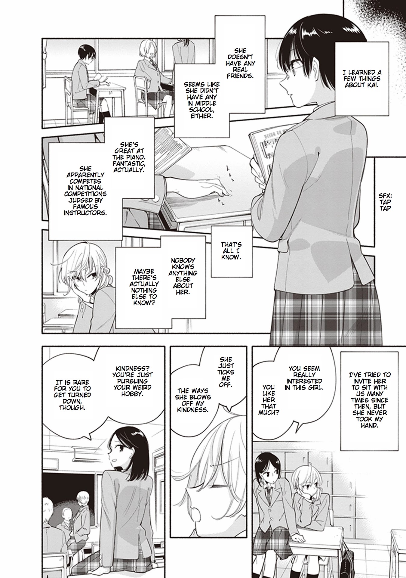 Eclair - Anata ni Hibiku Yuri Anthology Chapter 1.1 page 6 - Vol.1 Chapter 1: Happiness in the Shape of a Scar