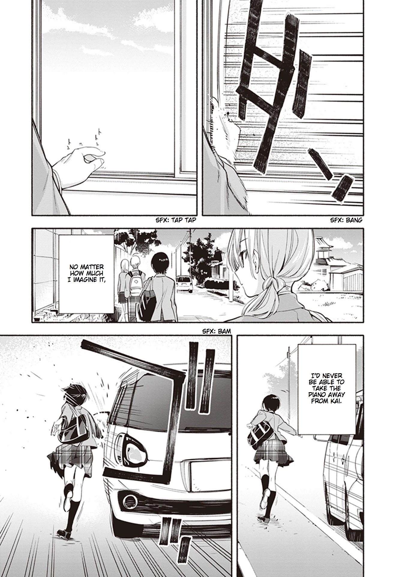 Eclair - Anata ni Hibiku Yuri Anthology Chapter 1.1 page 9 - Vol.1 Chapter 1: Happiness in the Shape of a Scar