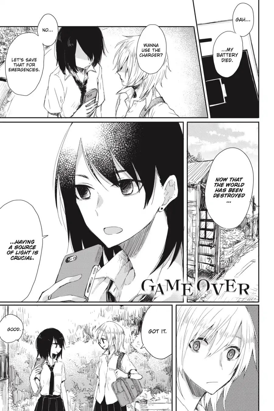 Eclair - Anata ni Hibiku Yuri Anthology Chapter 1.10 page 1 - Vol.1 Chapter 10: Game Over (Kagekichi Tadano)