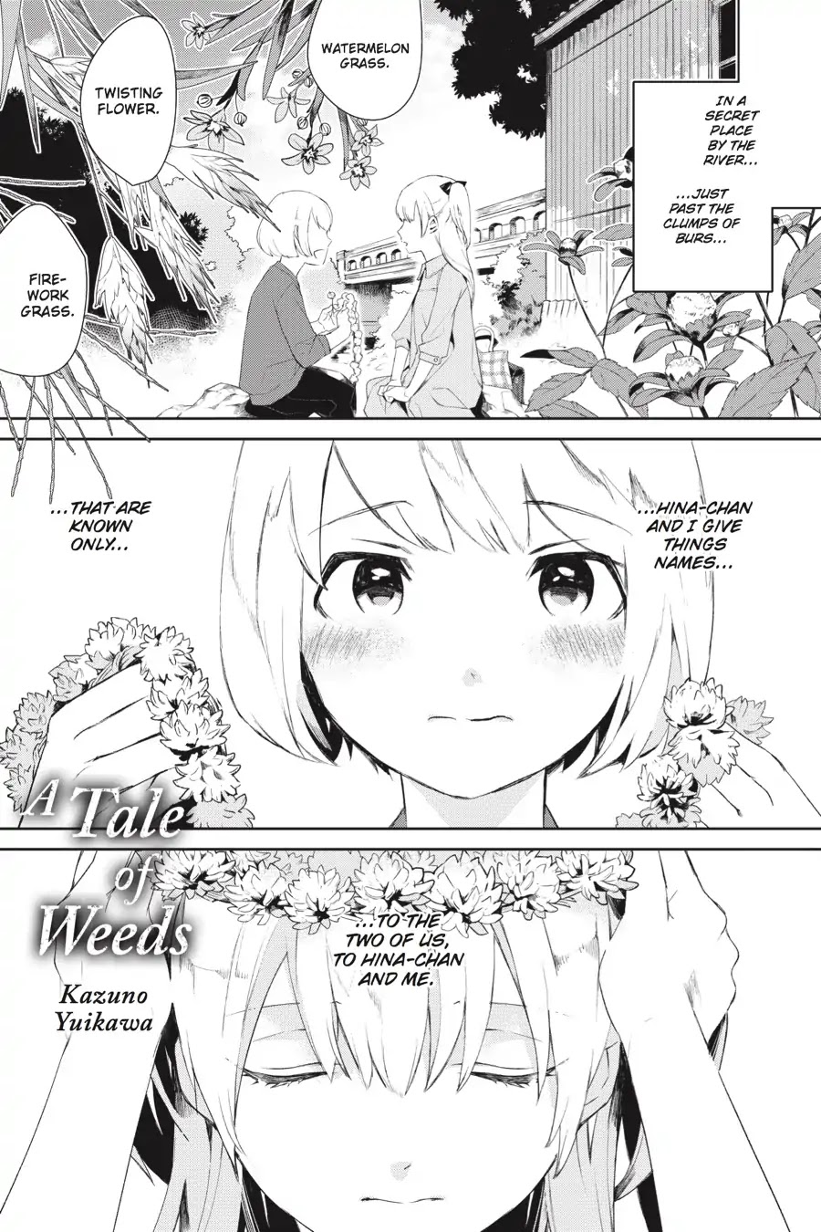 Eclair - Anata ni Hibiku Yuri Anthology Chapter 1.12 page 1 - Vol.1 Chapter 12: A Tale of Weeds (Kazuno Yuikawa)