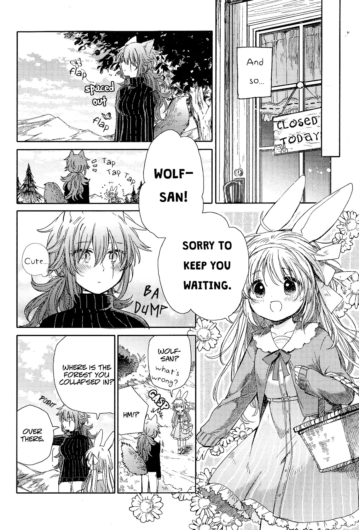Eclair - Anata ni Hibiku Yuri Anthology Chapter 1.14 page 15 - Vol.1 Chapter 14: Belle of the Rabbit and Wolf (Hachi Itou)