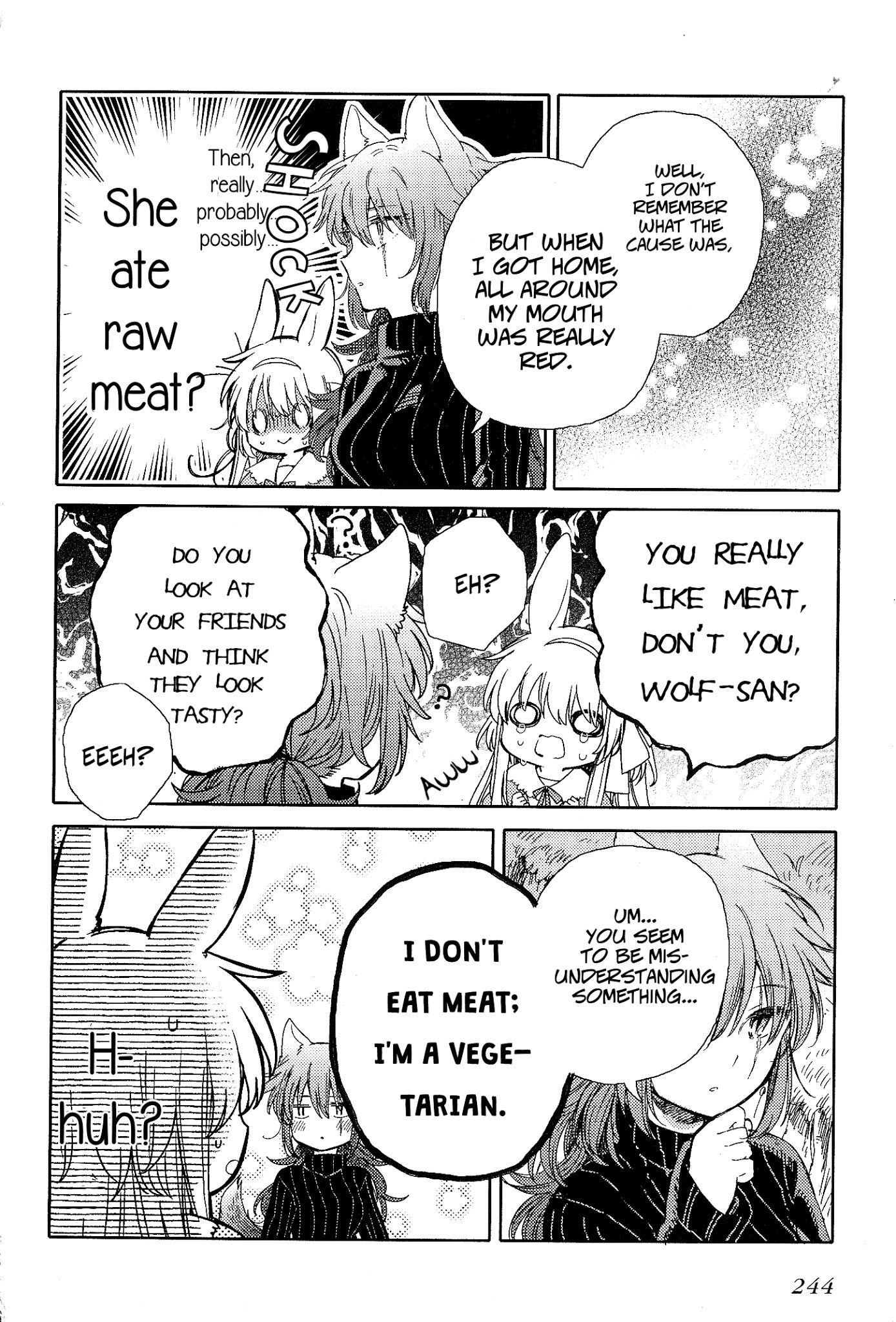 Eclair - Anata ni Hibiku Yuri Anthology Chapter 1.14 page 19 - Vol.1 Chapter 14: Belle of the Rabbit and Wolf (Hachi Itou)