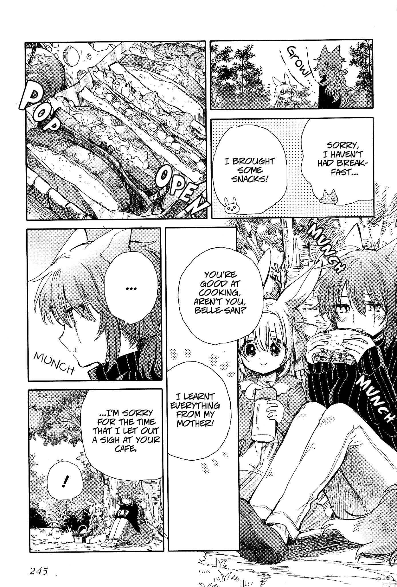Eclair - Anata ni Hibiku Yuri Anthology Chapter 1.14 page 20 - Vol.1 Chapter 14: Belle of the Rabbit and Wolf (Hachi Itou)