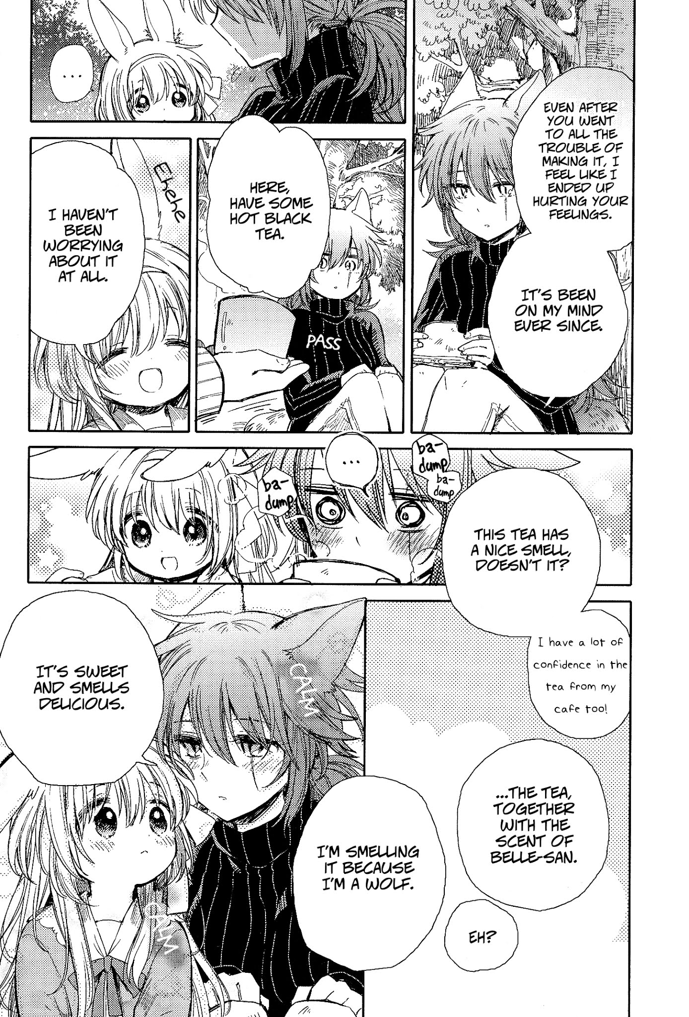Eclair - Anata ni Hibiku Yuri Anthology Chapter 1.14 page 21 - Vol.1 Chapter 14: Belle of the Rabbit and Wolf (Hachi Itou)