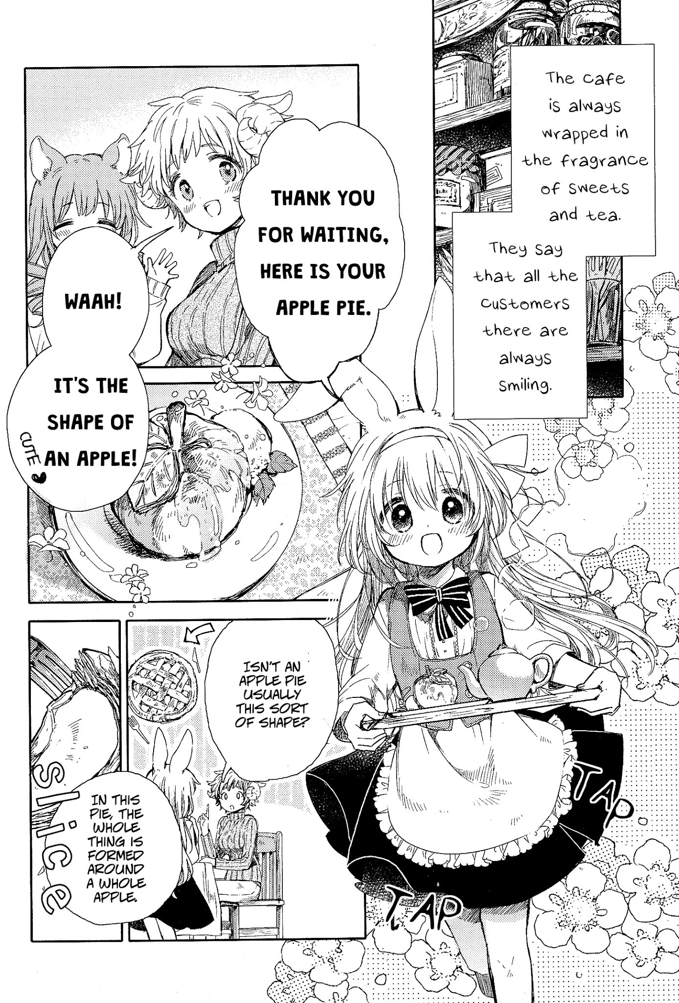 Eclair - Anata ni Hibiku Yuri Anthology Chapter 1.14 page 5 - Vol.1 Chapter 14: Belle of the Rabbit and Wolf (Hachi Itou)