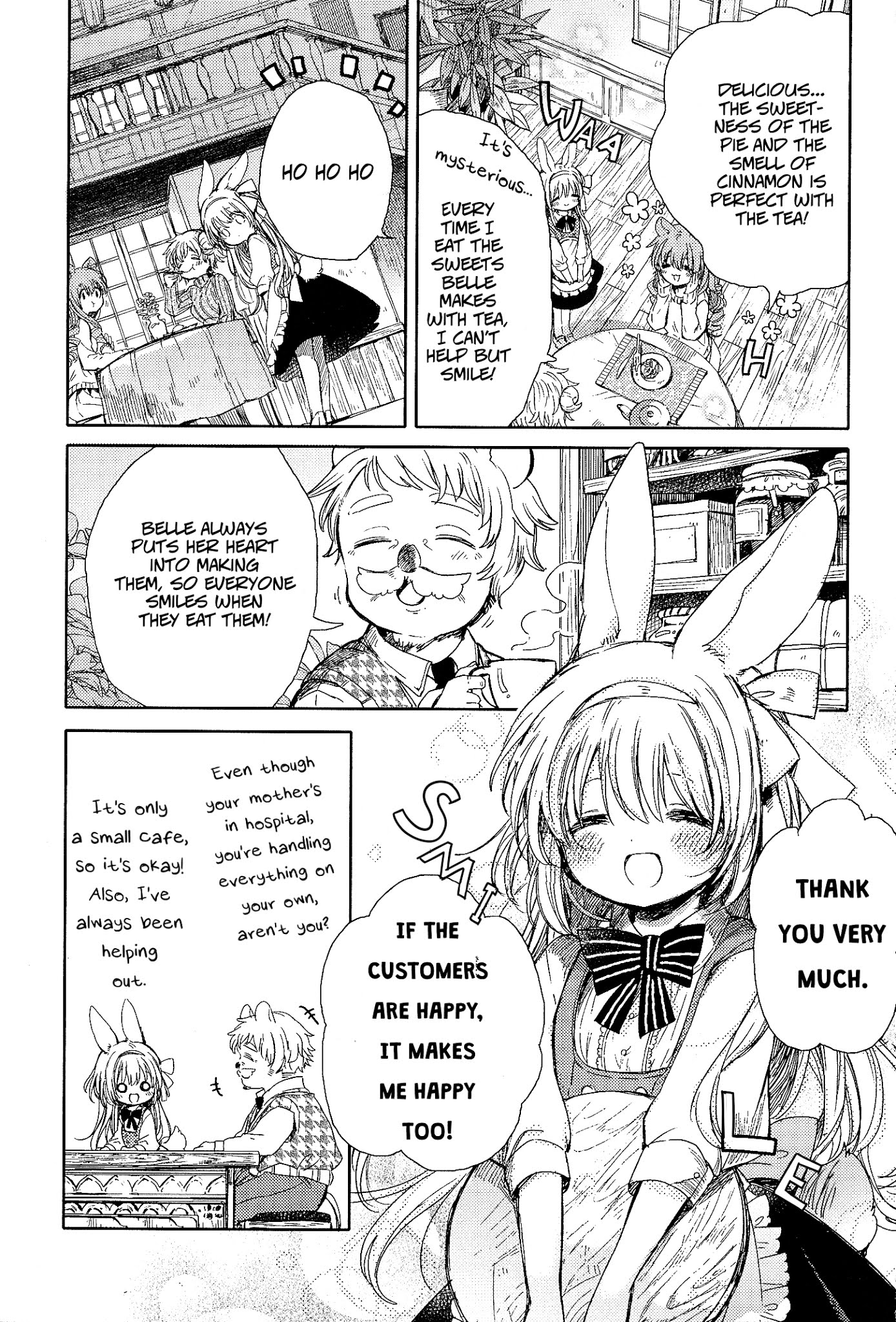 Eclair - Anata ni Hibiku Yuri Anthology Chapter 1.14 page 6 - Vol.1 Chapter 14: Belle of the Rabbit and Wolf (Hachi Itou)