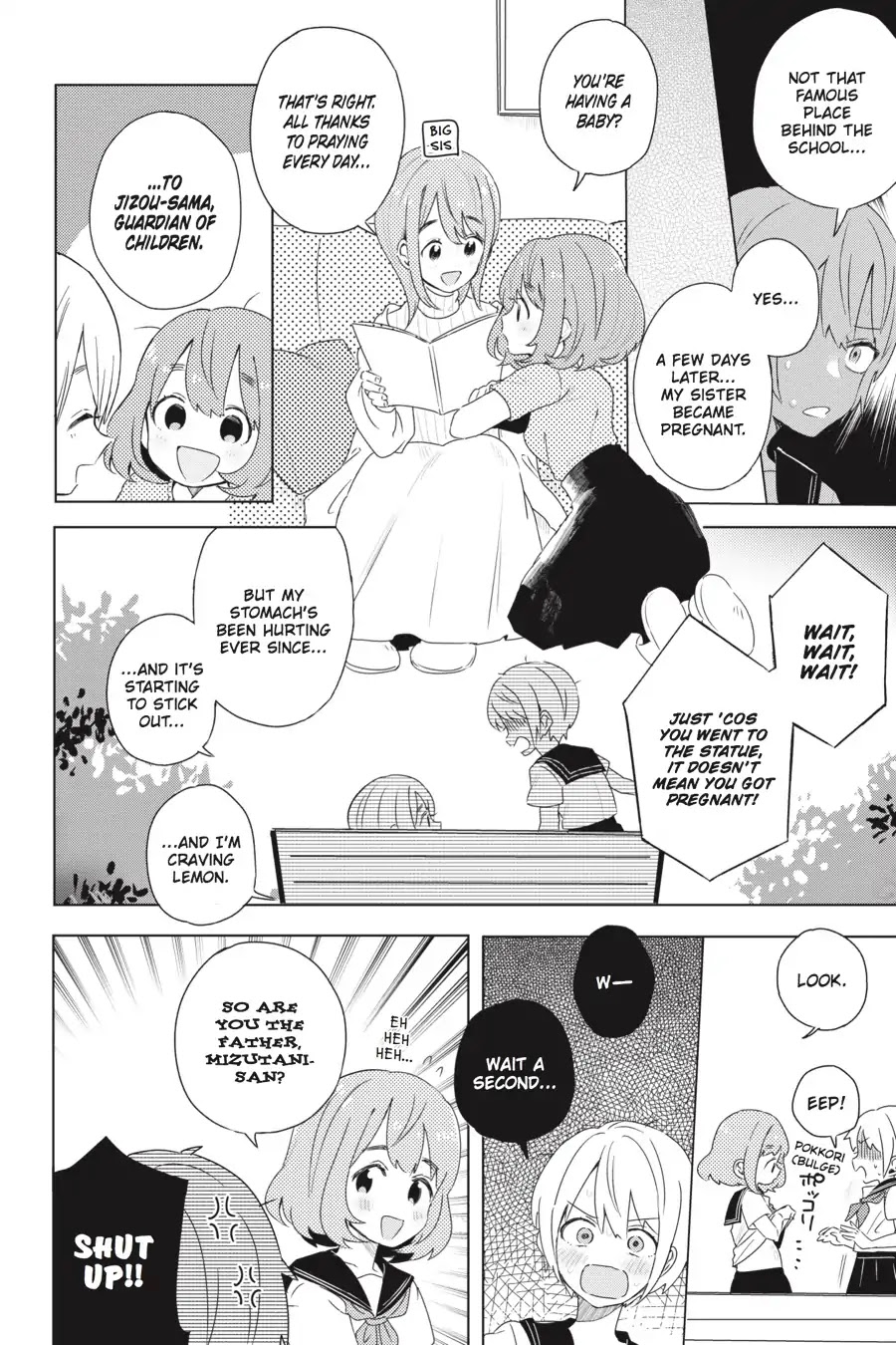 Eclair - Anata ni Hibiku Yuri Anthology Chapter 1.15 page 4 - Vol.1 Chapter 15: Your Jinx (Fumiko Takada)
