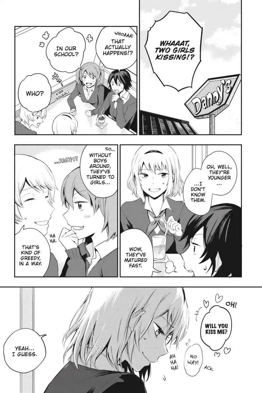 Eclair - Anata ni Hibiku Yuri Anthology Chapter 1.2 page 15 - Vol.1 Chapter 2: Tears in the Clear Room (Shiori Nishio)