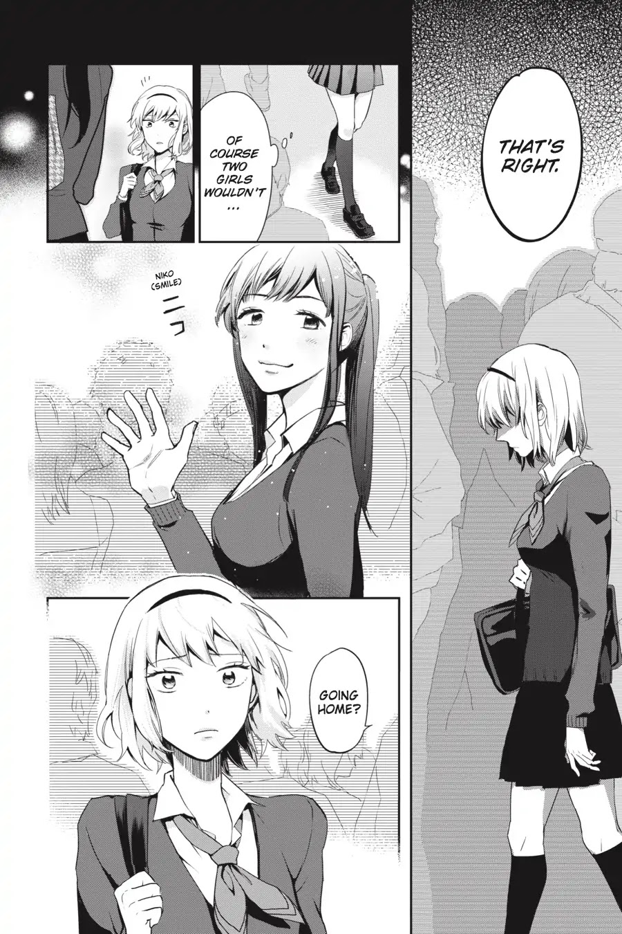 Eclair - Anata ni Hibiku Yuri Anthology Chapter 1.2 page 16 - Vol.1 Chapter 2: Tears in the Clear Room (Shiori Nishio)