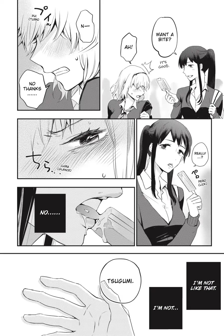 Eclair - Anata ni Hibiku Yuri Anthology Chapter 1.2 page 18 - Vol.1 Chapter 2: Tears in the Clear Room (Shiori Nishio)