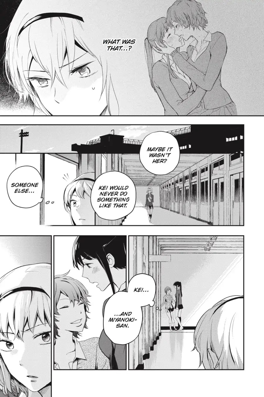 Eclair - Anata ni Hibiku Yuri Anthology Chapter 1.2 page 5 - Vol.1 Chapter 2: Tears in the Clear Room (Shiori Nishio)