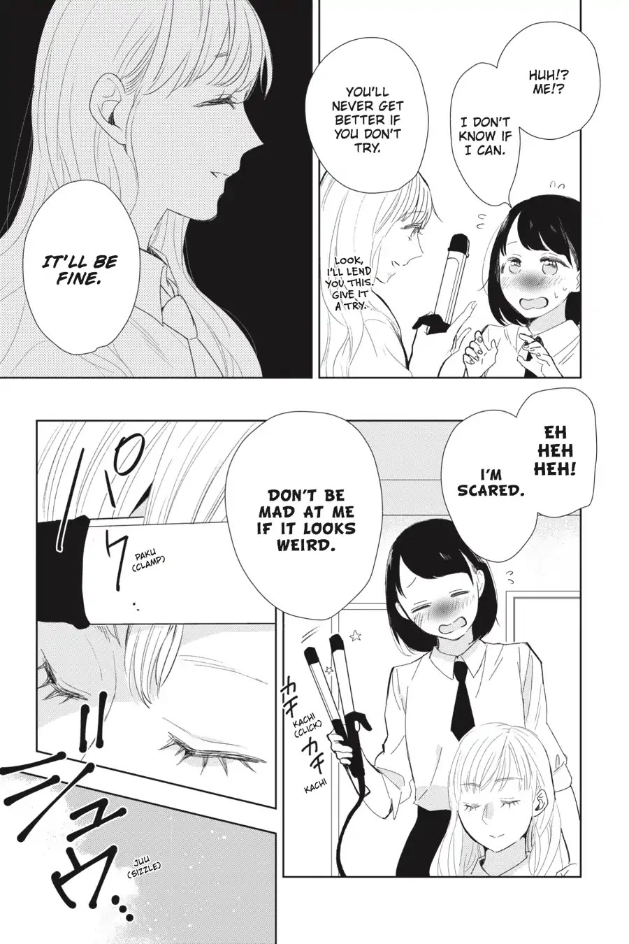 Eclair - Anata ni Hibiku Yuri Anthology Chapter 1.3 page 13 - Vol.1 Chapter 3: Human Emotion (Shuninta Amano)