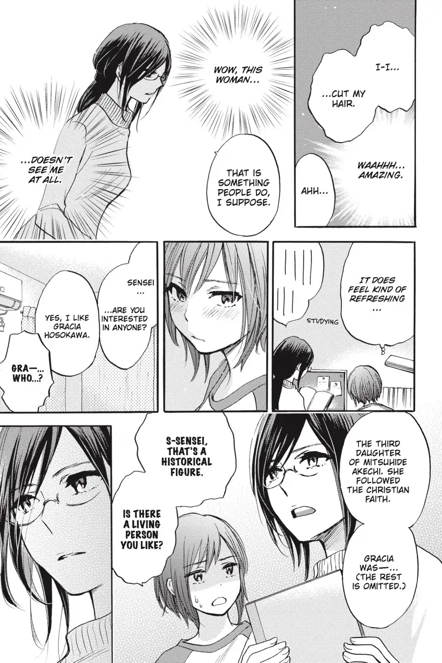 Eclair - Anata ni Hibiku Yuri Anthology Chapter 1.4 page 7 - Vol.1 Chapter 4: Intro (Chihiro Harumi)