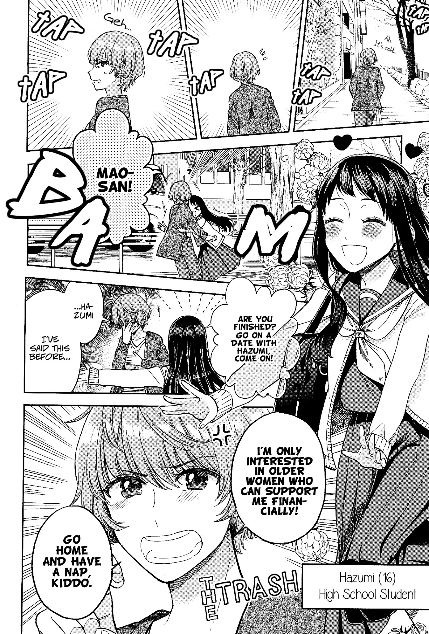 Eclair - Anata ni Hibiku Yuri Anthology Chapter 1.5 page 5 - Vol.1 Chapter 5: Unemployed and High School Girl