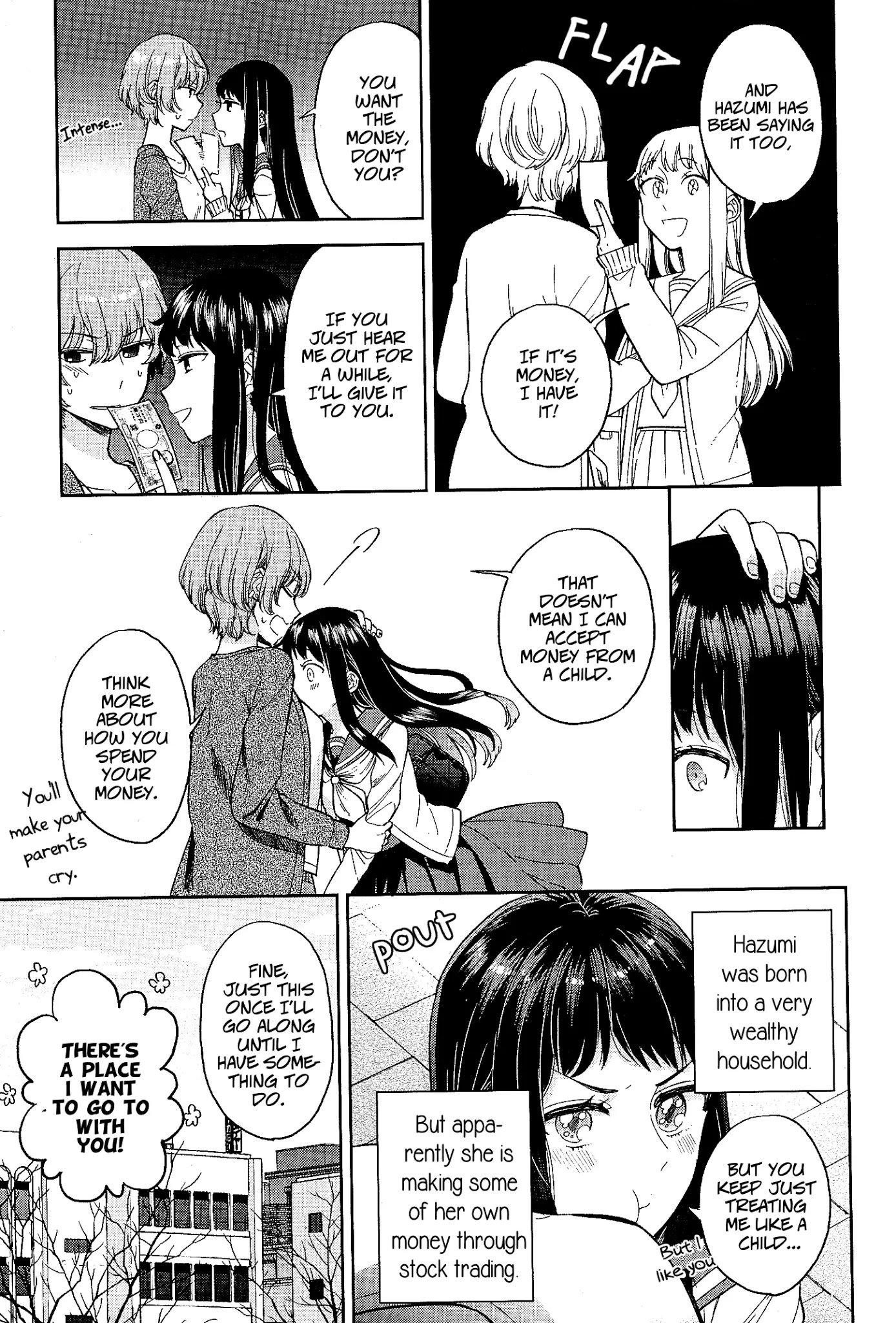 Eclair - Anata ni Hibiku Yuri Anthology Chapter 1.5 page 6 - Vol.1 Chapter 5: Unemployed and High School Girl