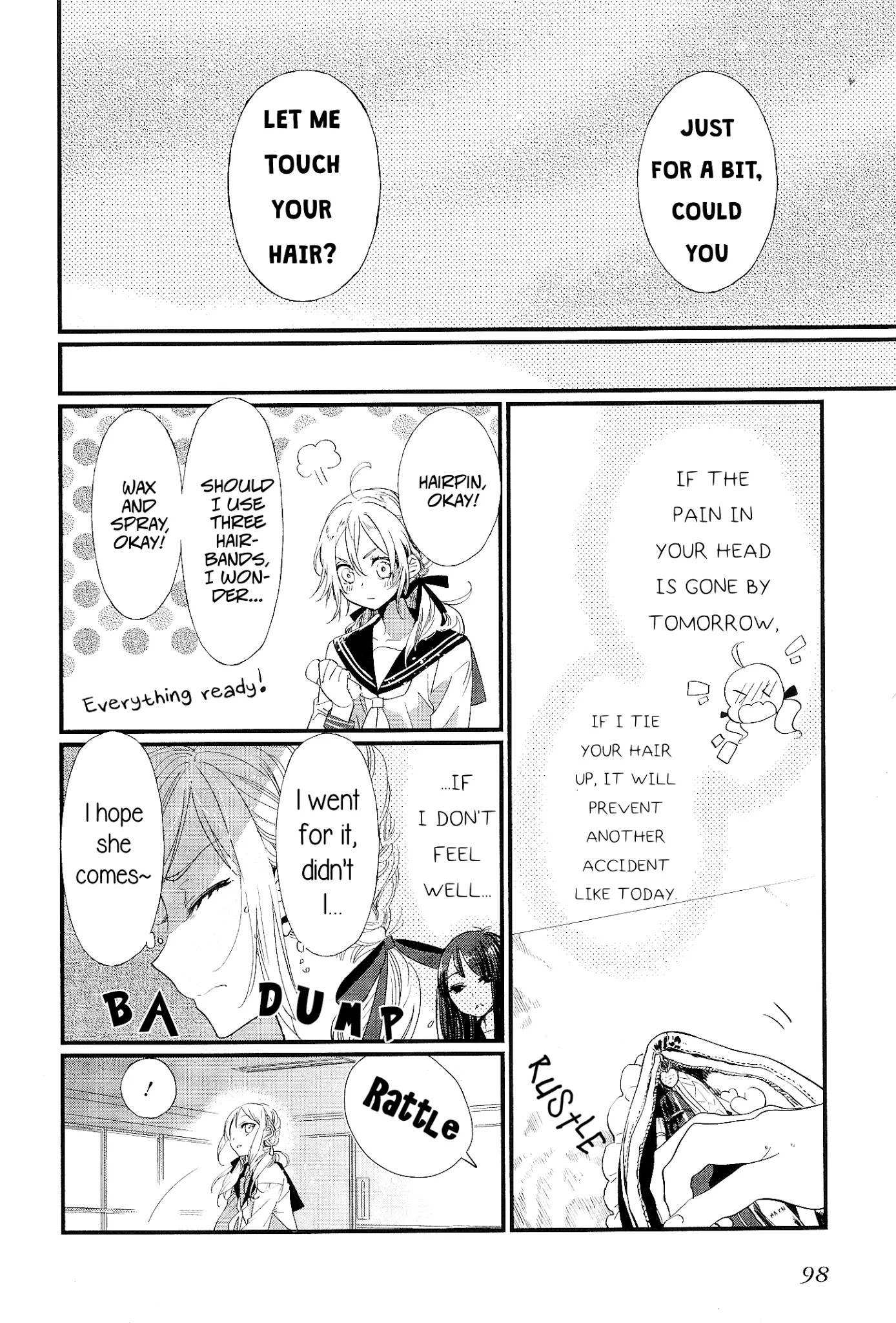 Eclair - Anata ni Hibiku Yuri Anthology Chapter 1.6 page 11 - Vol.1 Chapter 6: Hairdresser