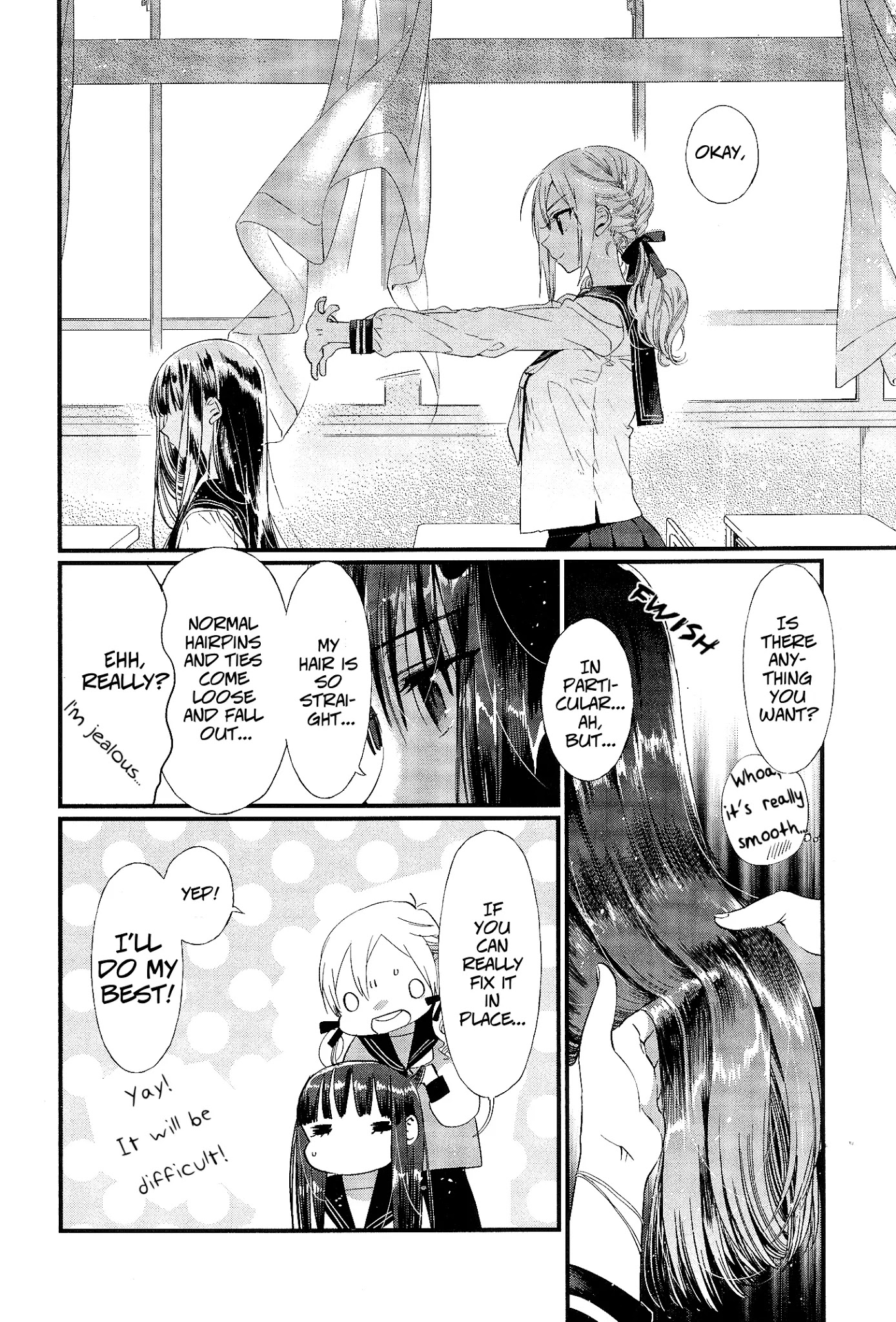 Eclair - Anata ni Hibiku Yuri Anthology Chapter 1.6 page 13 - Vol.1 Chapter 6: Hairdresser