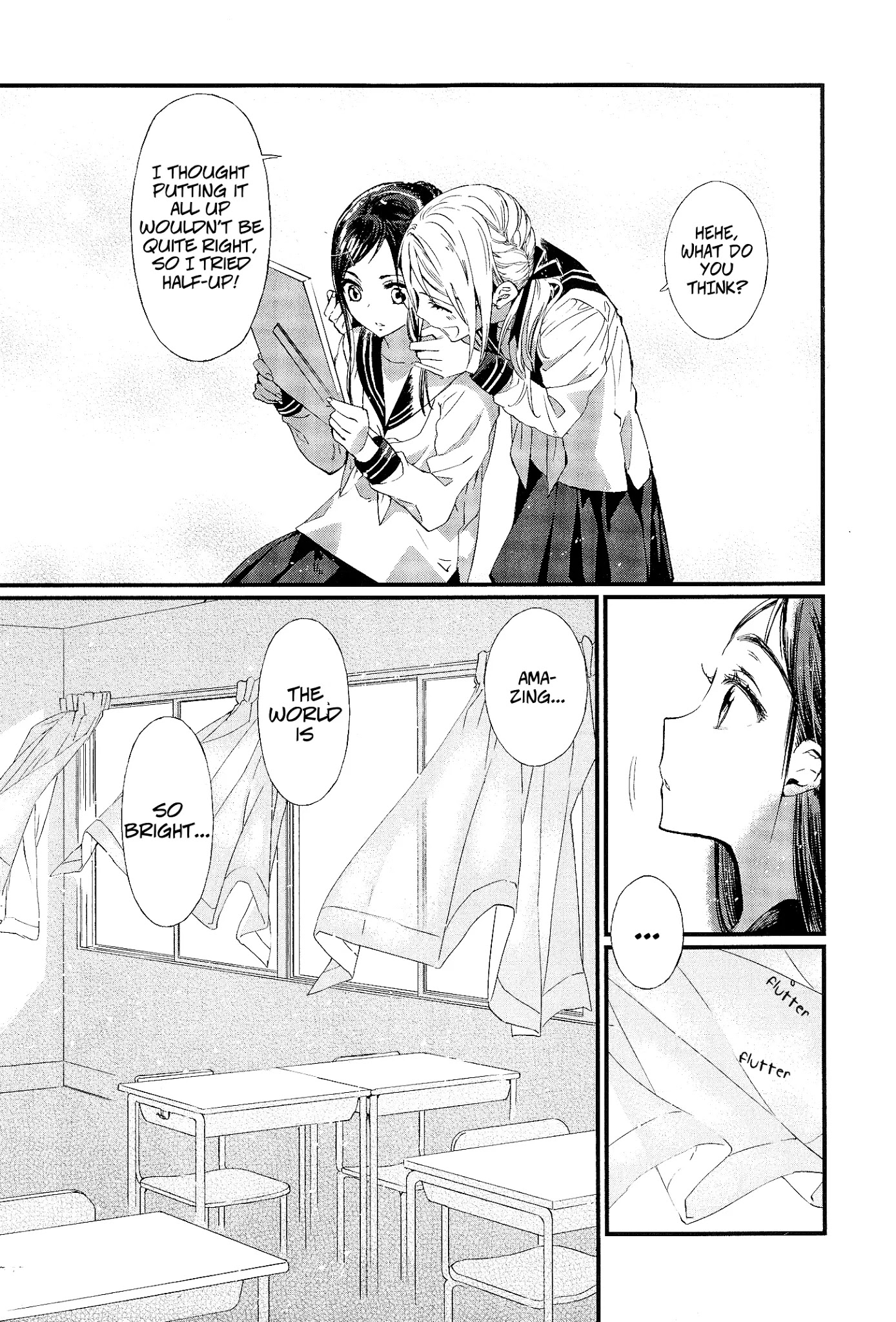 Eclair - Anata ni Hibiku Yuri Anthology Chapter 1.6 page 18 - Vol.1 Chapter 6: Hairdresser