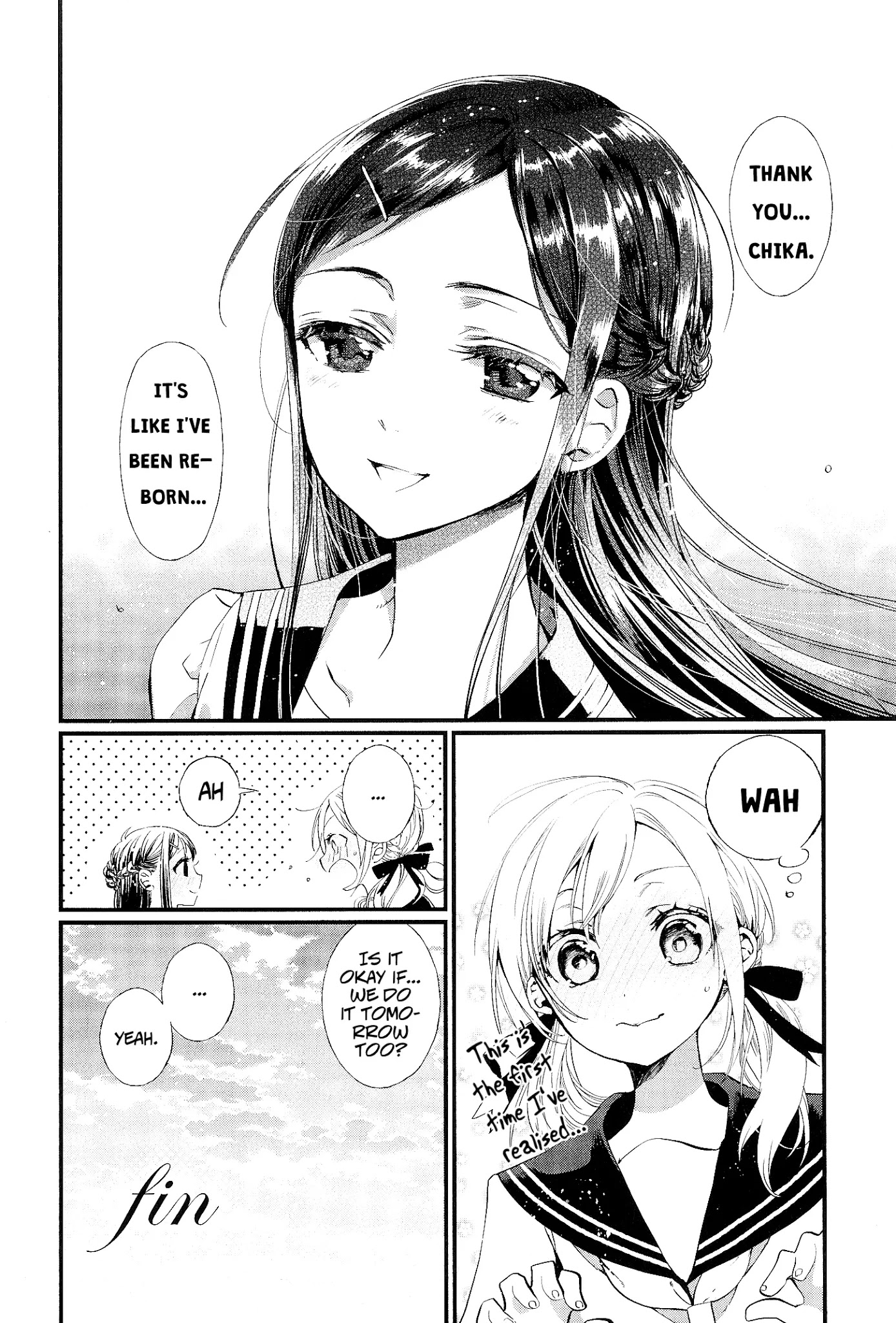 Eclair - Anata ni Hibiku Yuri Anthology Chapter 1.6 page 19 - Vol.1 Chapter 6: Hairdresser