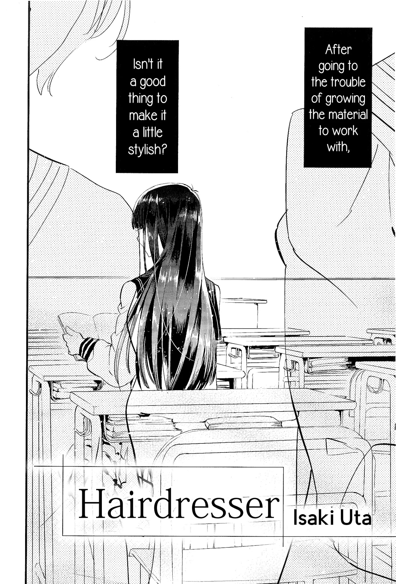 Eclair - Anata ni Hibiku Yuri Anthology Chapter 1.6 page 5 - Vol.1 Chapter 6: Hairdresser