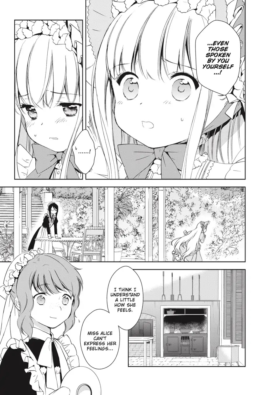 Eclair - Anata ni Hibiku Yuri Anthology Chapter 1.7 page 13 - Vol.1 Chapter 7: Alice in the Miniature Garden (Sakuya Amano)