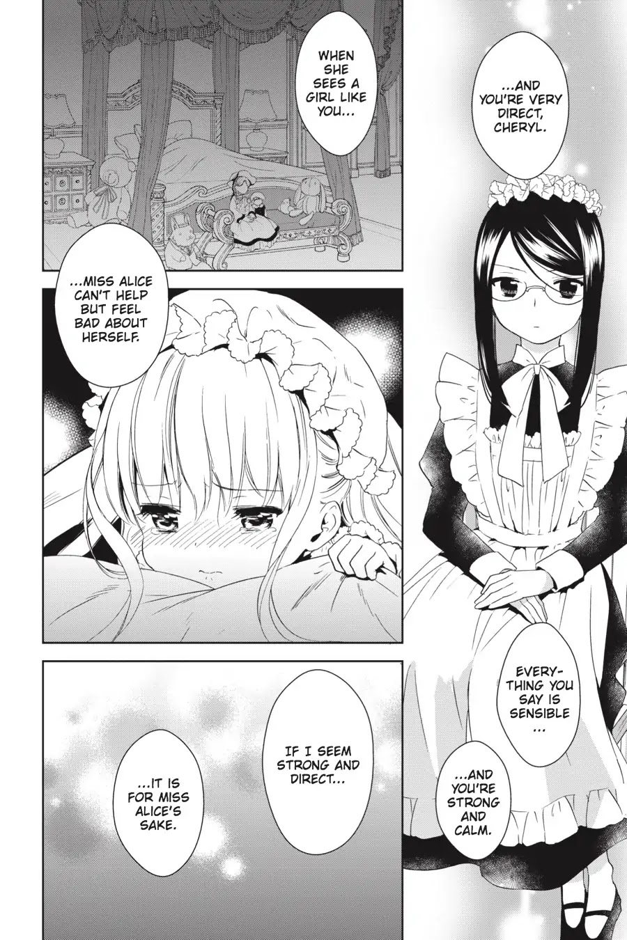 Eclair - Anata ni Hibiku Yuri Anthology Chapter 1.7 page 14 - Vol.1 Chapter 7: Alice in the Miniature Garden (Sakuya Amano)