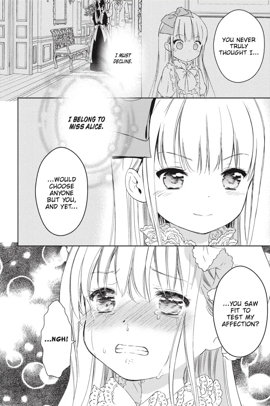 Eclair - Anata ni Hibiku Yuri Anthology Chapter 1.7 page 18 - Vol.1 Chapter 7: Alice in the Miniature Garden (Sakuya Amano)