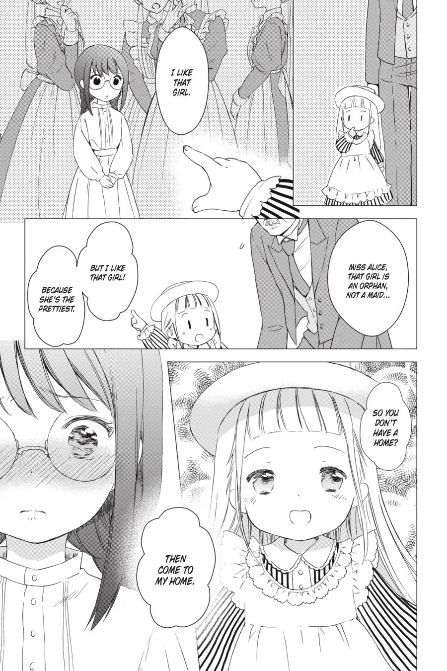 Eclair - Anata ni Hibiku Yuri Anthology Chapter 1.7 page 21 - Vol.1 Chapter 7: Alice in the Miniature Garden (Sakuya Amano)
