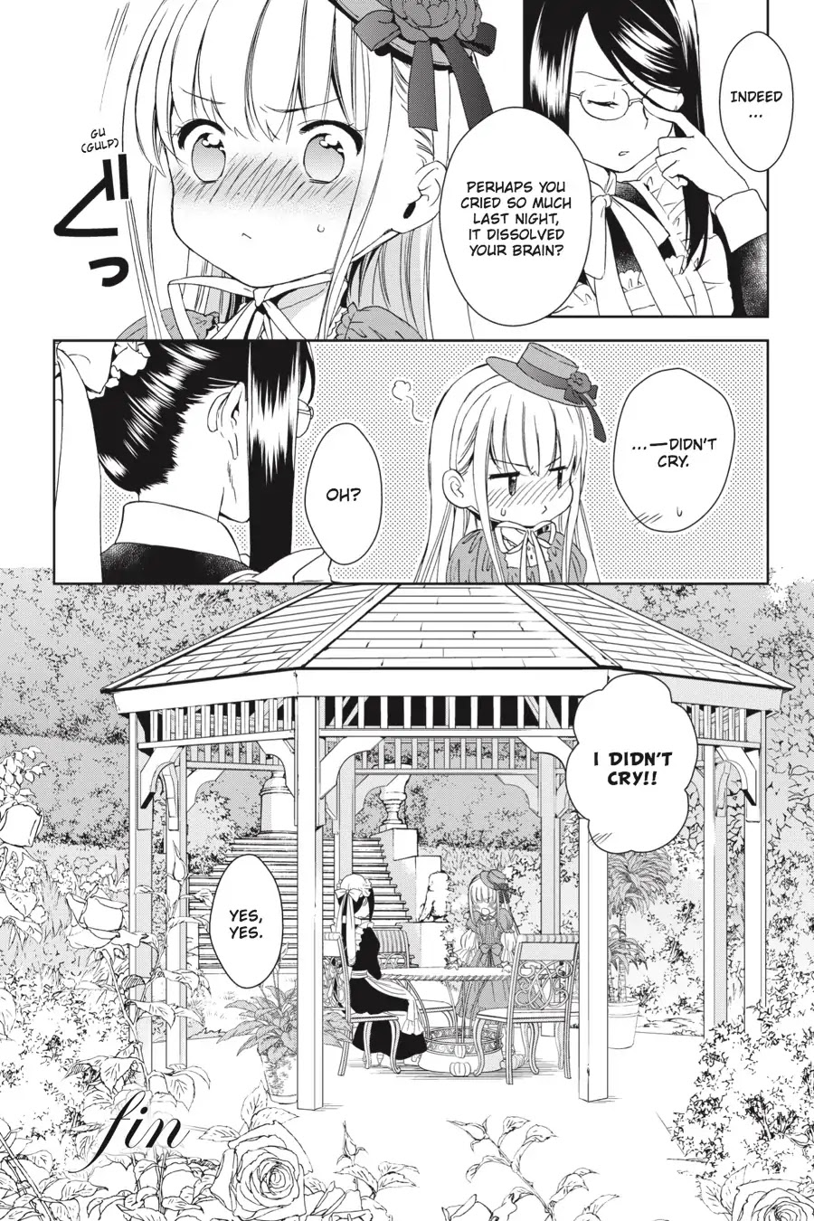 Eclair - Anata ni Hibiku Yuri Anthology Chapter 1.7 page 24 - Vol.1 Chapter 7: Alice in the Miniature Garden (Sakuya Amano)