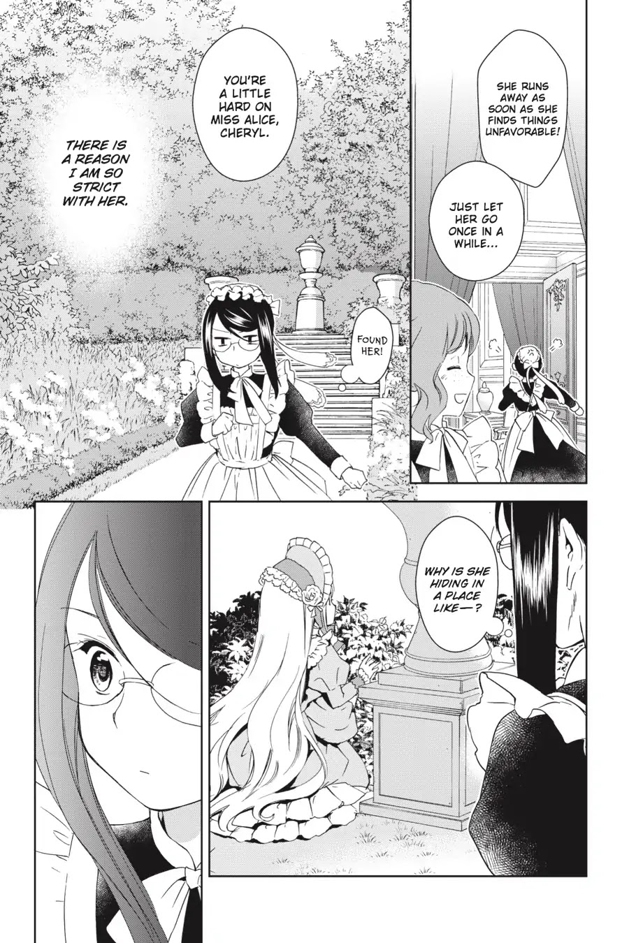 Eclair - Anata ni Hibiku Yuri Anthology Chapter 1.7 page 5 - Vol.1 Chapter 7: Alice in the Miniature Garden (Sakuya Amano)