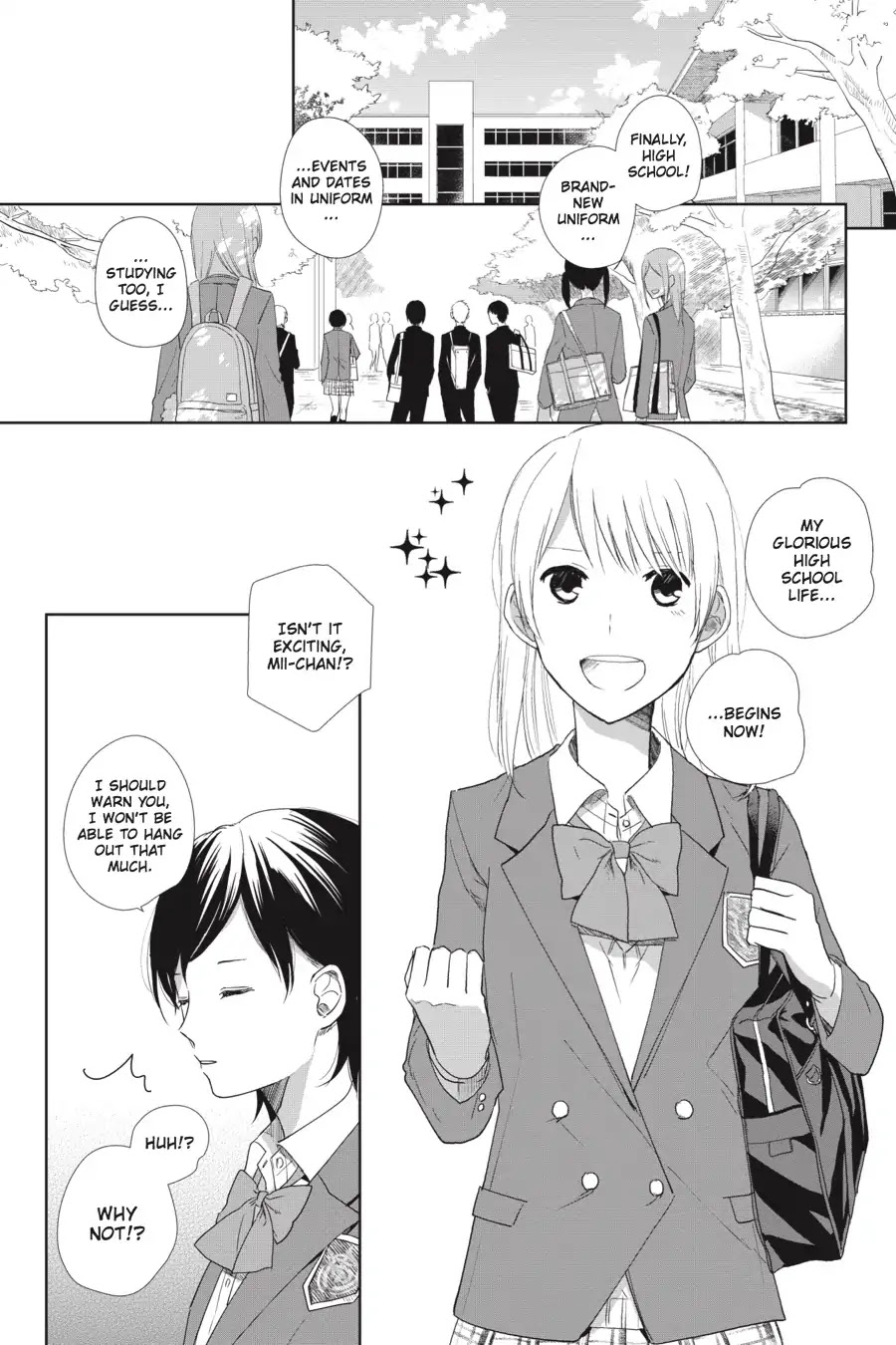 Eclair - Anata ni Hibiku Yuri Anthology Chapter 1.9 page 4 - Vol.1 Chapter 9: Two Years and Eleven Months (Kabocha)