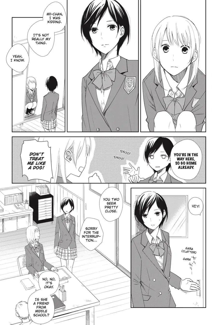 Eclair - Anata ni Hibiku Yuri Anthology Chapter 1.9 page 7 - Vol.1 Chapter 9: Two Years and Eleven Months (Kabocha)