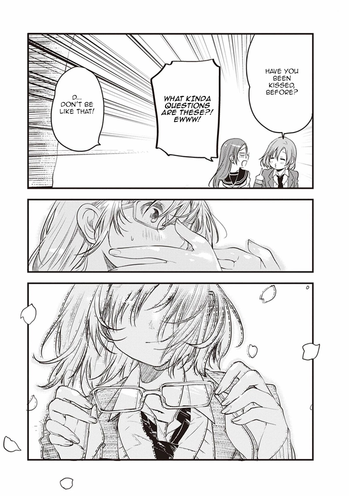 Eclair - Anata ni Hibiku Yuri Anthology Chapter 2.1 page 11 - Vol.2 Chapter 1: Fly - Every Rose has it's Thorns