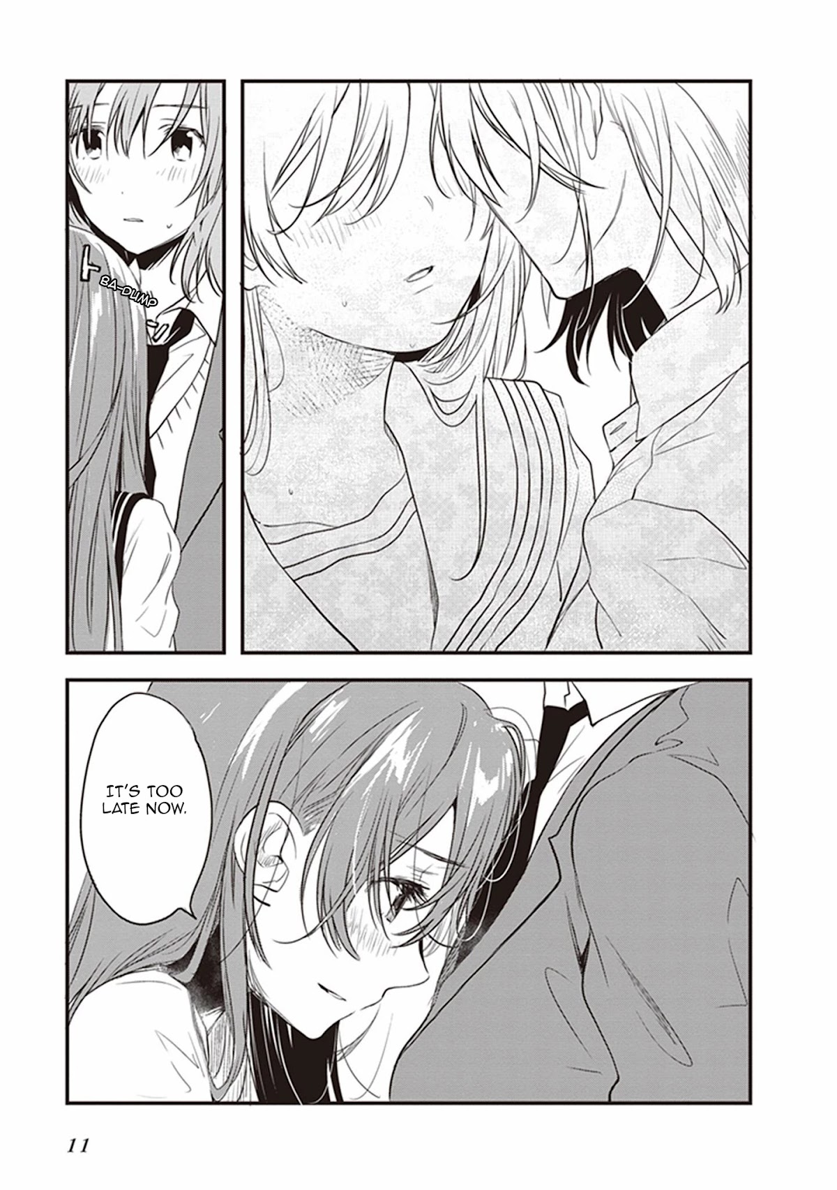 Eclair - Anata ni Hibiku Yuri Anthology Chapter 2.1 page 13 - Vol.2 Chapter 1: Fly - Every Rose has it's Thorns