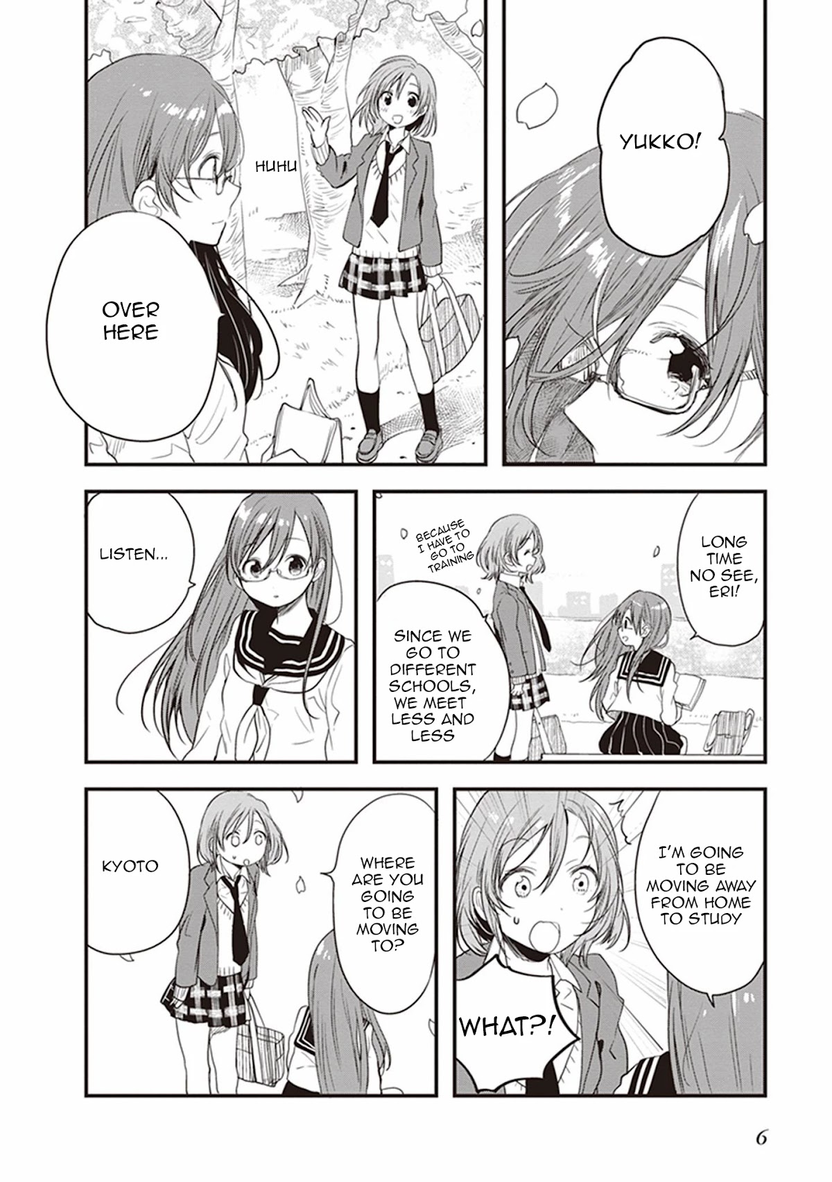 Eclair - Anata ni Hibiku Yuri Anthology Chapter 2.1 page 8 - Vol.2 Chapter 1: Fly - Every Rose has it's Thorns