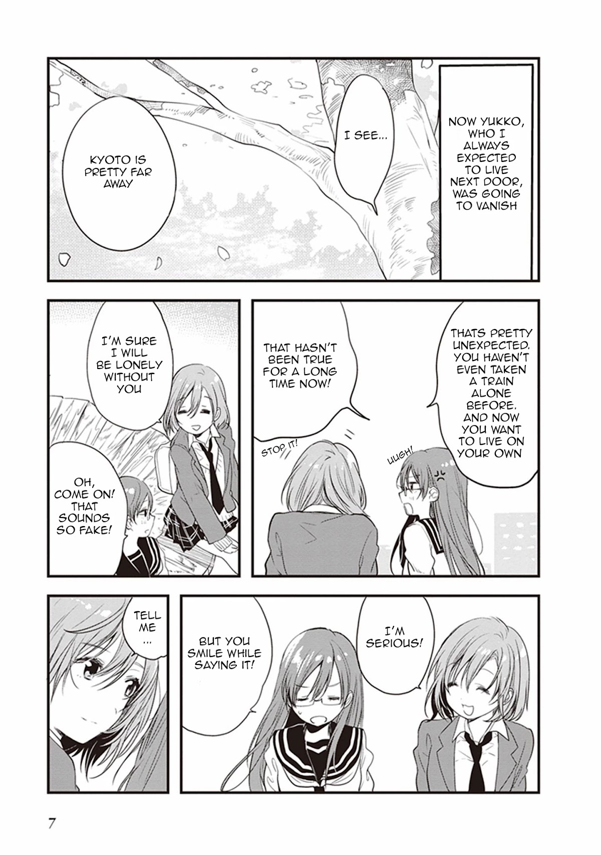 Eclair - Anata ni Hibiku Yuri Anthology Chapter 2.1 page 9 - Vol.2 Chapter 1: Fly - Every Rose has it's Thorns