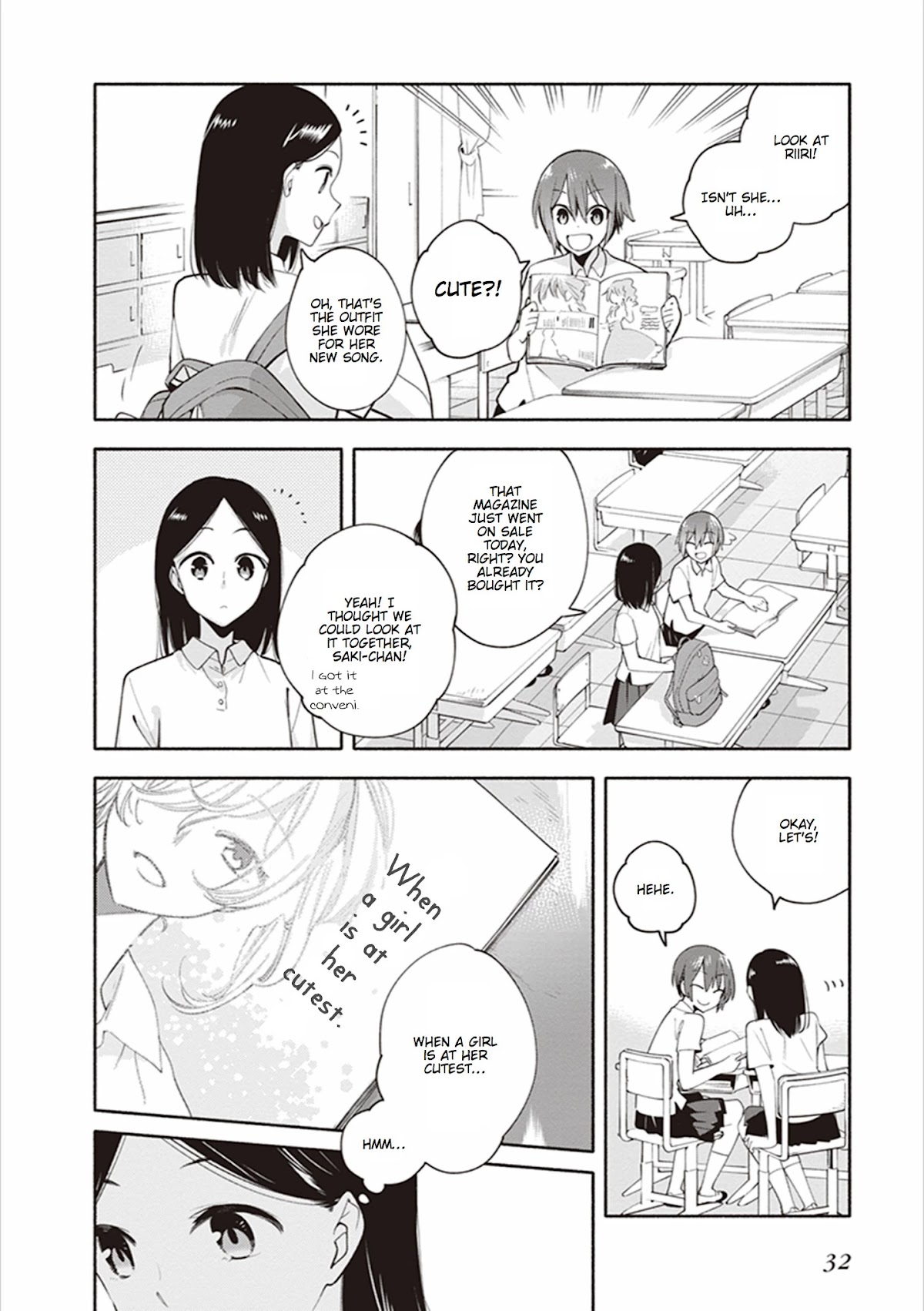 Eclair - Anata ni Hibiku Yuri Anthology Chapter 2.3 page 2 - Vol.2 Chapter 3: Always in Profile