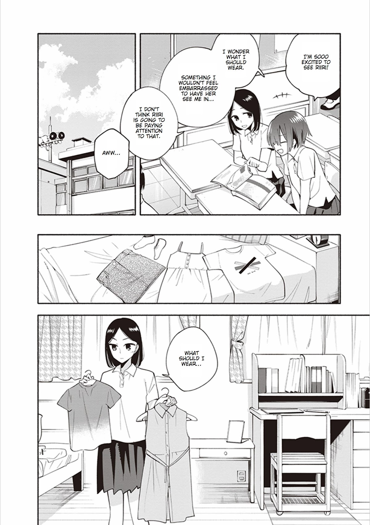 Eclair - Anata ni Hibiku Yuri Anthology Chapter 2.3 page 4 - Vol.2 Chapter 3: Always in Profile