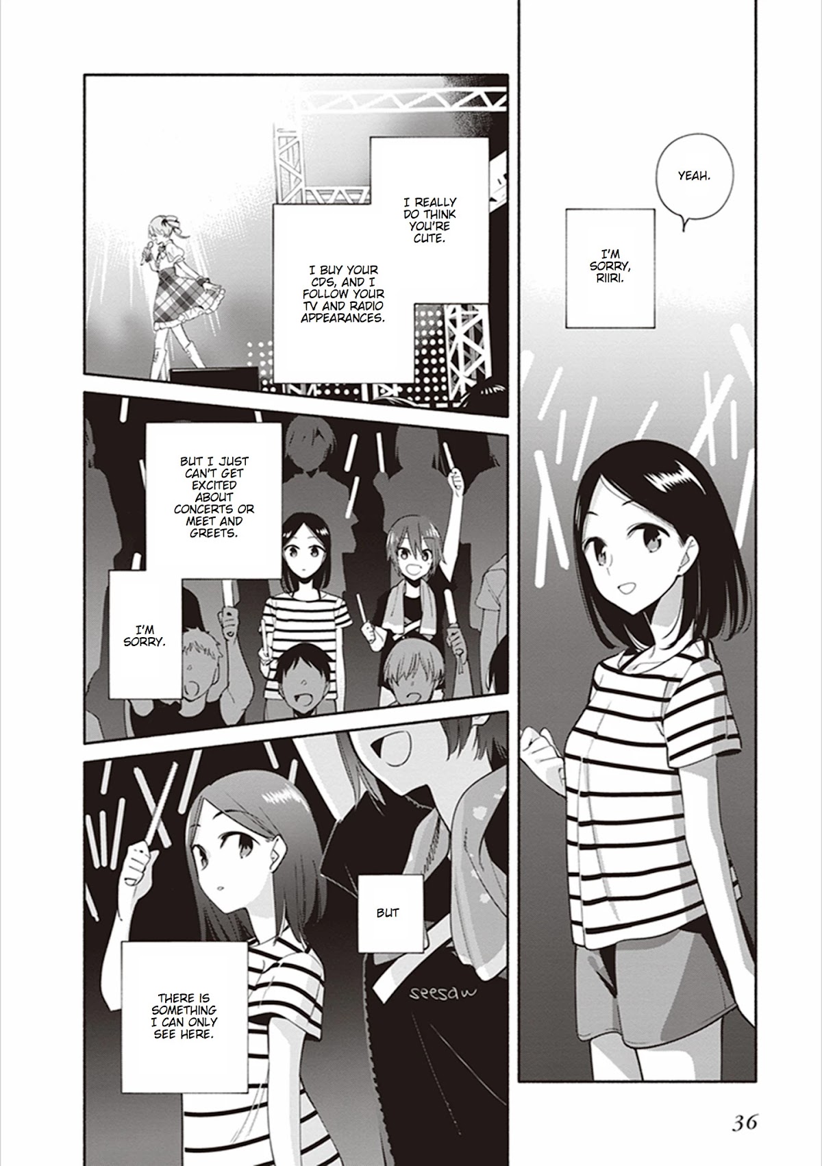 Eclair - Anata ni Hibiku Yuri Anthology Chapter 2.3 page 6 - Vol.2 Chapter 3: Always in Profile